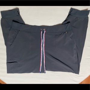 Cherokee Iflex Katie Duke Drawstring Jogger Scrub Pants- Pewter